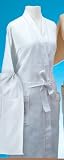 Waffle Kimono Robe, White
