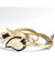 Spiegel Floral Metallic Belt