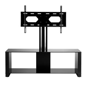 Omnimount Morello 50FP 2-Shelf flat-panel Video Table (50-Inch Wide, Dark) by OmniMount