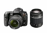 Sony DSLRA450Y Alpha Digital SLR Camera (14.2MP, 6.9cm LCD) with 18-55mm lens and 55-200mm