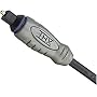 Monster THXI100-FO8NF THX Certified Toslink Fiber Optic Audio Cable (8 feet)