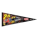 #24 Jeff Gordon 12'' x 30'' Driver Premium Felt Pennant