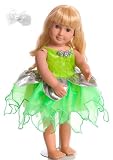 2 Item Bundle: Little Adventures Green Tinkerbell 18