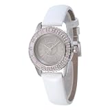 [ディオール]DIOR 腕時計 クリスタル SS サファイア シルバー ベゼル ダイヤ 28mm 替え革ベルト付 112111A002 レディース 【並行輸入品】