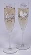 Western Print Toasting Glasses