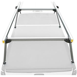 Bestop 70001-00 MasterRack VersaRack Brushed Aluminum-Stainless Steel Truck Rack