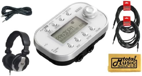 Korg Pandora Mini White FREE CABLES & Headphones!! - Extended Warranty