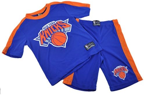 NBA New York Knicks Carmelo Anthony 7 Sleep Wear Pajamas Set Shorts Youth Small