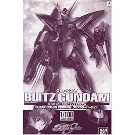 Gundam Seed Model Blitz Gundam GAT-X207 1/100 Clea