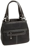 Nine West Vegas Signs Mini Satchel,Black/Black,one size