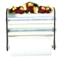 APPLE 3 Roll Wrap Center Rack - Paper Towel Foil Saran