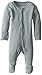 L'Ovedbaby Unisex-Baby Organic Cotton Footed Overall, Seafoam, 6-9 Months