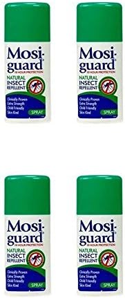 (4 PACK) - Mosi Guard Natural Insect Repellent Pump Spray | 100ml | 4 PACK - SUPER SAVER - SAVE MONEY