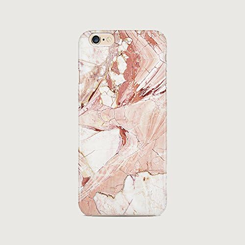 iPhone 6 / 6S PLUS Case, Starstruck iPhone Soft Gel Tpu Cover, Glossy Red Marble (6 / 6S PLUS)