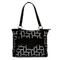 Kailo Chic by Nuo Casual Laptop Tote - Black/White (101009)