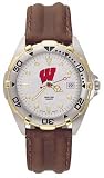 Wisconsin Badgers W All Star Mens Leather Watch