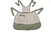 Elegant Embroidered Apron, Green