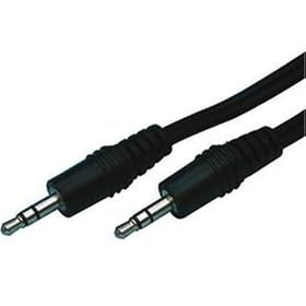 5m C�ble audio jack 3,5 mm - C�blage Premium Quality - Fil de cuivre 100% - St�r�o - Noir de couleur - m�le � m�le - 5,0 m