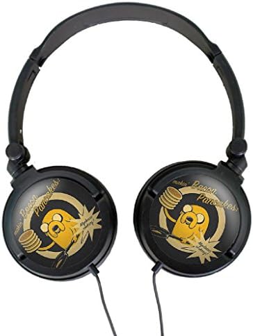 Adjustable Stereo Corded Binaural Headset Adventure Time Custom Headphone
