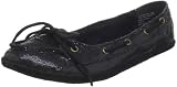 Not Rated Women's South Beach Boat Flat,Black,6 M US