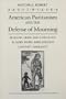 American Puritanism: Religion, Grief, and Ethnology in Mary White Rowlandson's Captivity Narrative