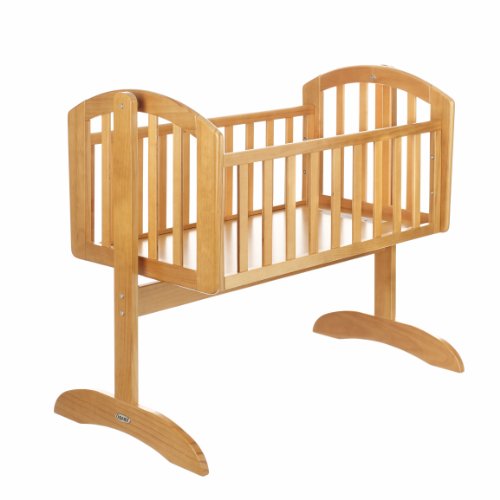pine swinging crib