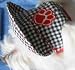 Dog Sun Visor in Black for Dogs 50-80 lbs