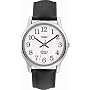 Timex Mens Watch with White Dial and Black Leather&hellip by Timex Classic
