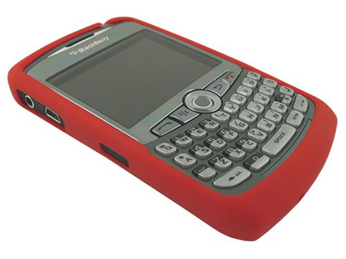 Childrens Toyshop  Electronics : Genuine BlackBerry Curve 8300/8310/8320 RED Silicone Case/Skin