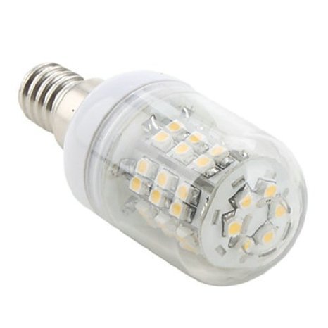 How Nice 5W E14 110-240V 48 LEDs 3528SMD LED Corn Light Bulb LED Lamp Warm White