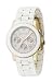 Michael Kors Quartz, Mother of Pearl Dial with White Goldtone Bracelet - Womens Watch MK5145