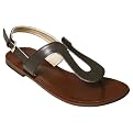 Women's Merona&reg; Eleora Flat Sandals - Brown