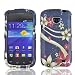 Straight Talk Samsung Galaxy Proclaim Floral Galaxy Faceplate Hard Phone Case Cover Cell Phone Accessory 720C SCH-S720C