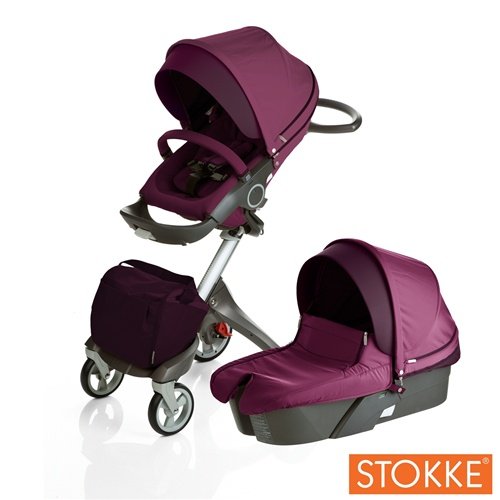 Stokke Xplory Newborn Stroller - Purple
