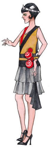Speakeasy Paper Dolls: Fabulous Flappers & More from the Roaring Twenties (Dover Paper Dolls)