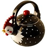 Supreme Housewares Whistling Tea Kettle, Rooster