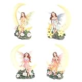 Review The Tribeca Gift Company  / Garden Flower Fairy in Cresent Moon Large