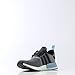 Adidas Originals Men's Primeknit NMD_R1 Running Shoes (Black, Clear Blue)