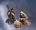 Thomas Kinkade Christ Child, Mary & Joseph Nativity Figurines #14-07952-001