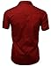 Youstar Men's Short Sleeve Button Down Shirts