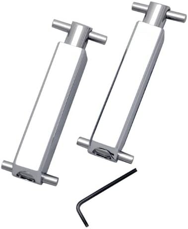 H2 Hummer SUV SUT Chrome Billet Aluminum Hood Latch Springs Pair