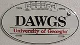 Georgia Bulldogs DAWGS Oval License Plate