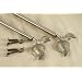 A&F Rod D�cor - A NEW 3 pieces Curtain Rod 120-170 inch Antique Brass #33