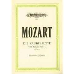 Die Zauberfl�te KV 620: Oper in zwei Aufz�gen / Klavierauszug