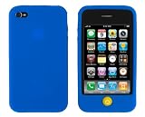 KingCase Smooth Silicone Case - Blue