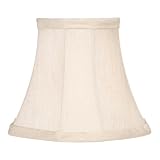 Livex Lighting S281, Shades Traditional Chandelier Clip On Lamp Shade, Champagne Silk, B5541