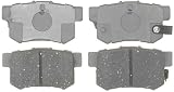 ACDelco 14D536C Advantage Rear Ceramic Disc Brake Pad Set