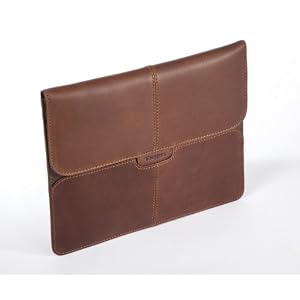 Amazon.com: Targus Hughes Leather Portfolio for Apple iPad 16GB, 32GB, 64GB WiFi and WiFi + 3G, iPad 2  TES00701US (Brown): Electronics
