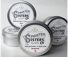 Eucalyptus Shaving Cream, 5 oz Tin by Spinster Sisters