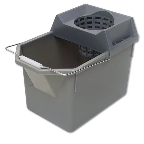 Pail & Mop Strain Combo, 15 Qt, 17 X 10.5 X 12